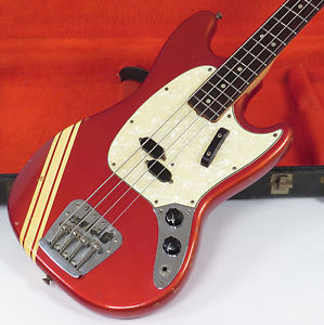 1968 Fender Mustang Bass Competition Red