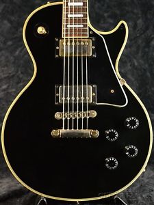 Orville by Gibson Les Paul Custom  Ebony 1991 Black Made In Japan Free Shipping