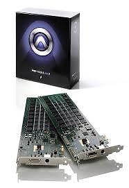 Avid Digidesign Pro Tools HD2 PCIe card + HD 8 license iLok + cables