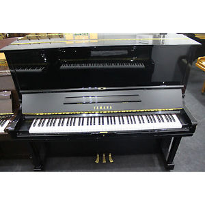 Yamaha U3S Black Polyester Upright Piano By Sherwood Phoenix SUPER SUMMER SALE