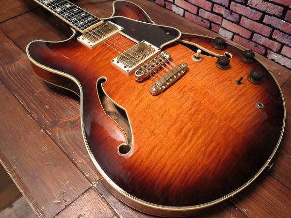 Ibanez GRS-EG AS-200AV 3TS Used Semi-acoustic Guitar 90's made in Japan