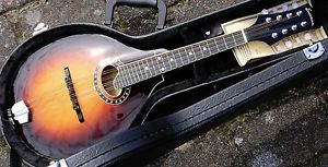 NEU Eastman MD504 A-Style Mandoline K&K Pickup mit Case vollmassiv Folk Old Time