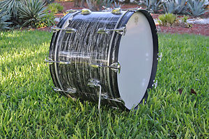 ADD this 1966 Ludwig 22" BLACK OYSTER PEARL BASS DRUM to YOUR RINGO SET! #A200