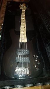 G&L L-2500 USA 5-string Bass Guitar BLACKBURST TRANSPARENT 2014