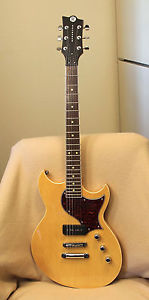 Reverend Sensei Jr. Electric Guitar - Vintage Clear - Slick P90