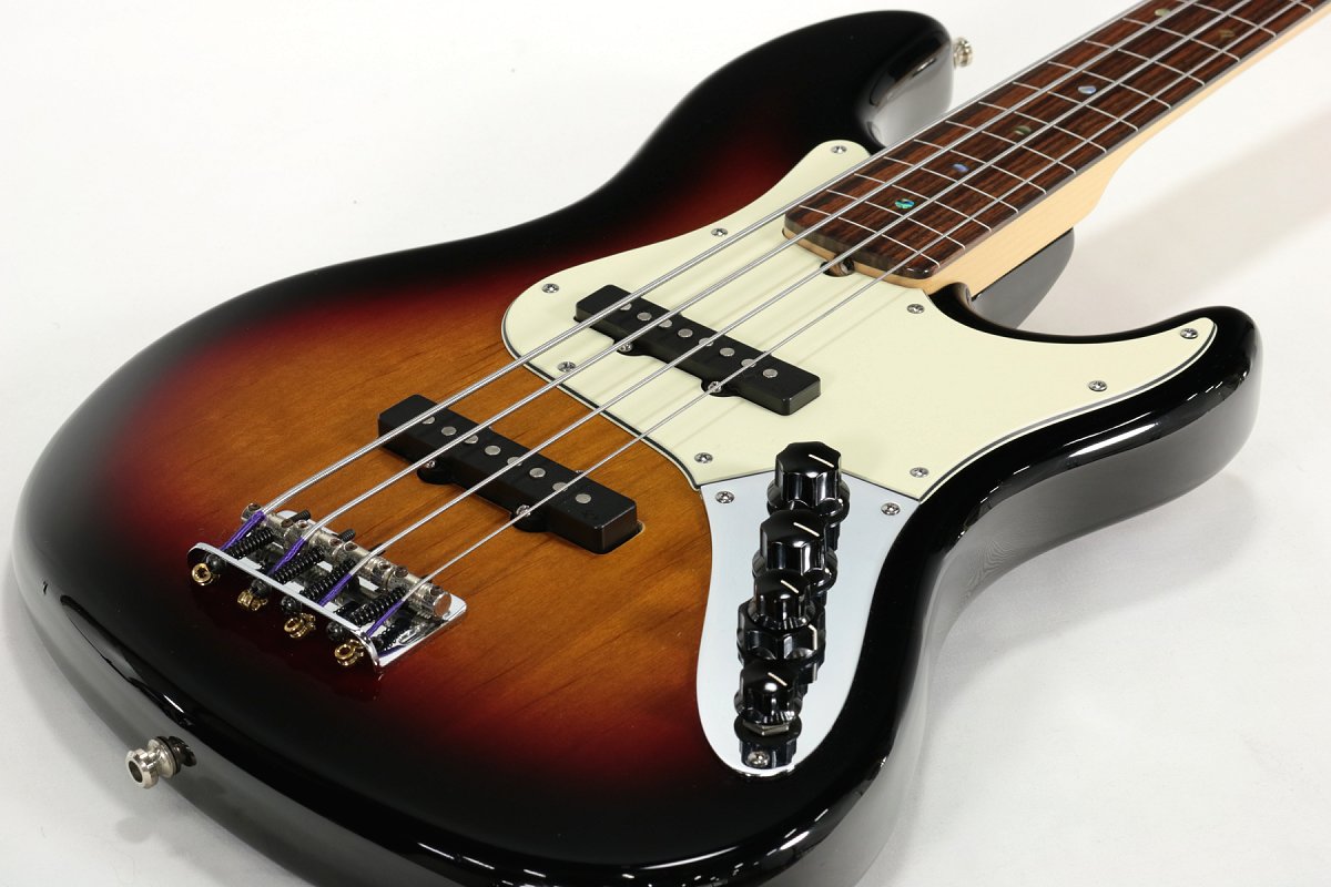 Used Fender USA / American Deluxe Jazz Bass Fretless 3-Color Sunburst Fender