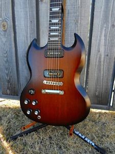 Lefty Gibson SG 50's Tribute P90 Sunburst left-handed