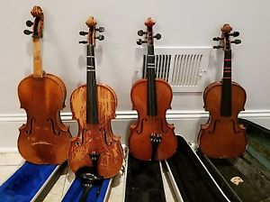 William Lewis & Son Violin & Case Made in Germany