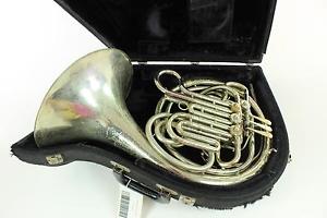 Holton H-179 Model Nickel Silver French Horn NICE QuinnTheEskimo