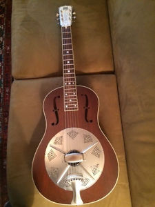 National M2 Mahogany Resonator Guitar