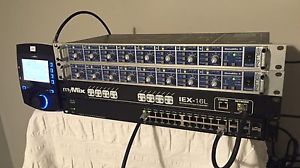 MyMix Personal monitor system with RME Mic Pres and 8 stations
