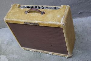 1957 Fender Low Power Tweed Twin Amp - dual rectifier!!!