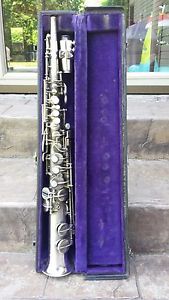 1925 Buescher "True Tone" Low Pitch C- soprano straight saxophone with case