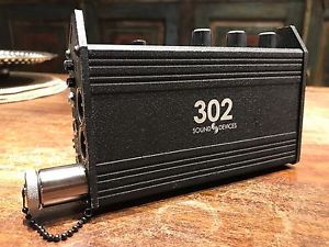 Sound Devices 302 Portable Audio 3 Channel Field Mixer