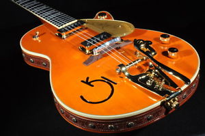 GRETSCH G6121-1955 SUPER MINT CHET ATKINS SOLID BODY W/COWBOY CASE