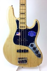 Fender American Deluxe Jazz Bass Ash, Maple Fretboard / Natural FROM JAPAN/512