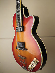 ♫ RARE HÖFNER CLUB 60. +Orig Case,Vintage hollowbody Archtop,Blues+Jazzgitarre.