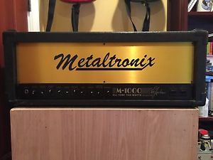 VINTAGE 100 WATT METALTRONIX M-1000 AMP BY LEE JACKSON!!
