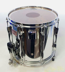 YAMAHA MS6113EVSX Snare Drum Silver Rare 14inch GOOD condition With Case Japan