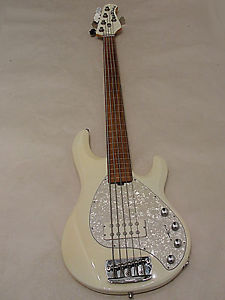Ernie Ball Music Man Stingray 5 H Lined Fretless Electric Bass Guitar Pau Ferro