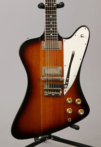 Original Vintage 1963 Gibson Firebird III Guitar Museum Clean RARE 2 Piece Body!