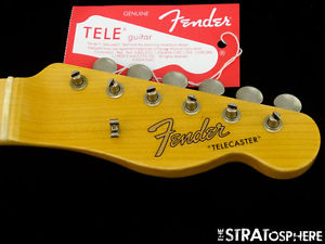 Fender Custom Shop Postmodern Relic Telecaster NECK & TUNERS Tele Maple Large C