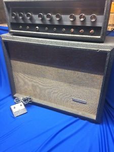 1964 Silvertone 1484 Twin Twelve Vintage Guitar Amp Sears RCA Tubes Excellent