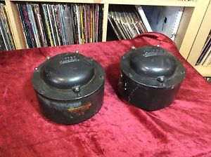 Vintage Altec Lansing 288C Vintage Speaker Horn Driver PAIR Original