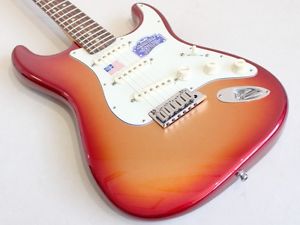 Fender American Deluxe Stratocaster Sunset Metallic  FROM JAPAN/512