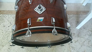 Ludwig 24"x 14 Bass drum Vintage 1972 Mahogany Cortex