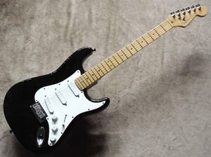 Fender USA American Standard Stratocaster Black Used Guitar Free Shipping #g1580