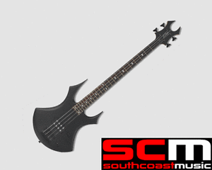 RRP $1100 BC RICH VIRGIN BLACK ONYX ELECTRIC BASS GUITAR BCVB4S BRAND NEW