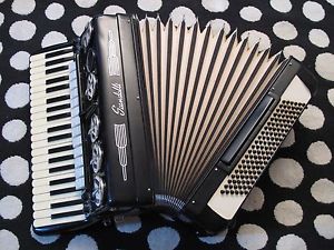 SCANDALLI "BREVETTO"  4/5 LMMH ACCORDIAN/ACCORDIAN, SHIPPED 70 TO BRAZIL, $180.