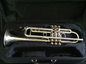 12 Year Old Bach Ultra Stradivarius MV180S Silver Plated Professional Trumpet