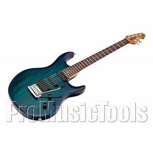 Music Man USA Luke III HSS PDN Neptune Blue Limited Ed. - Roasted Neck RW *NEW*