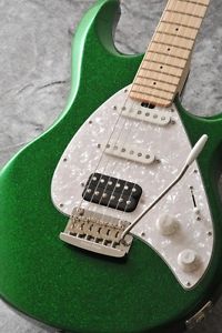 MUSIC MAN Silhouette Special HS T EG M WP Emerald Green Sparkle Electric Guitar