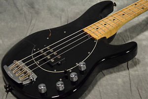 Used MUSIC MAN Music Man / Sterling 4 Black / Maple from JAPAN EMS