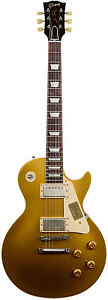 GIBSON CS7 50’S STYLE LES PAUL STANDARD VOS GOLDTOP 1957 GUITARE ÉLECTRIQUE