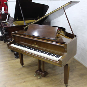 Marshall & Rose Double Overstrung Mahogany Baby Grand Piano By Sherwood Phoenix