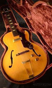 Epiphone 1960 E351TN E351-TN Windsor Natural Electric Guitar Used Rare W/Case