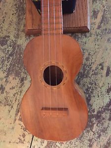1920s Vintage Jonah Kumalae Style 2 Soprano Ukulele - Solid Koa - w/OHSC