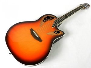 Ovation 6778LX w/hard case Acoustic guitar From JAPAN Free shipping #D52