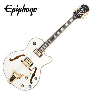 Epiphone Ltd Ed Emperor Swingster Royale Pearl White Hollow Body Electric Guitar
