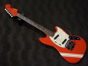 Fender Japan Exclusive Classic 70s Mustang Fiesta Red Electric Guitar