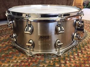 Ayotte Keplinger 6.5x14 Stainless Steel Snare Drum w/ SKB Hard Case
