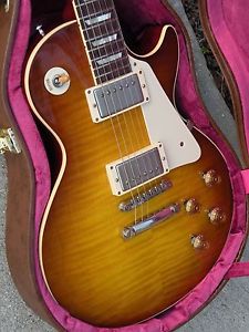 Gibson Les Paul '58 Reissue Custom Shop Historic Iced Tea VOS R8 Flame Top