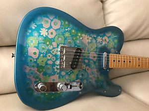 1985 Fender Telecaster - Blue FLower MIJ