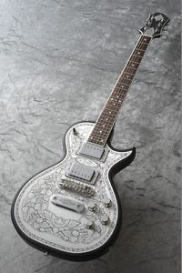 Zemaitis CASIMERE 24MetalFront Black   ZS160025 New  w/ Hard case