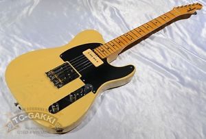 Moon TE-Type Natural Used Electric Guitar Free Shipping