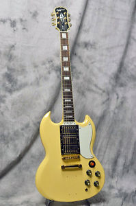 Used Electric Guitar Epiphine  / G-400 Custom Antique Ivory